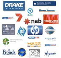 client logo layout website